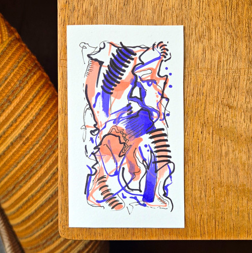 Aceo original miniatur - aceo,