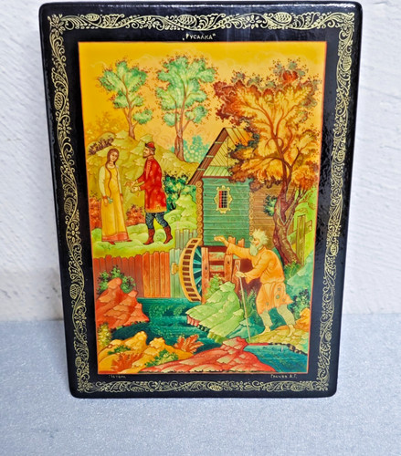 Original russische lackdose - original,