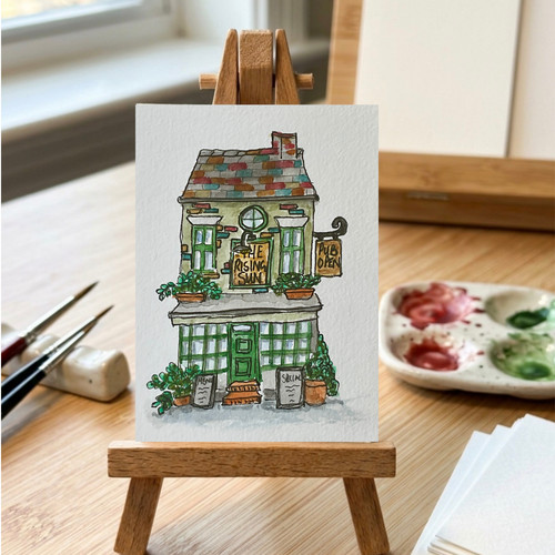 Aceo original aquarell - original,