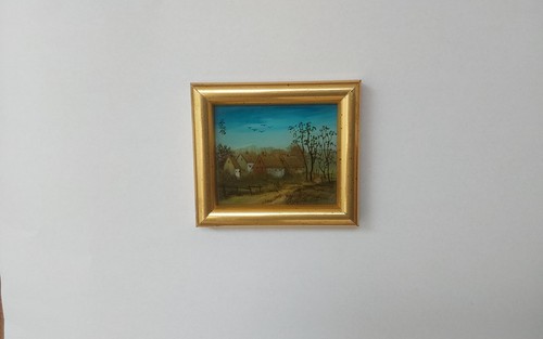 Hinterglasmalerei miniatur uwe - miniatur,