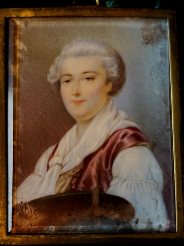 Französische miniaturmalerei - französische,
