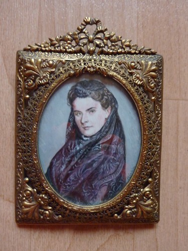 Miniatur gemälde malerei - gemälde,