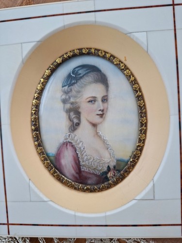 Miniatur lupenmalerei wandbild - lupenmalerei,