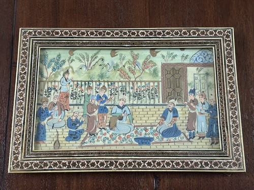 Orientalische miniaturmalerei - orientalische,