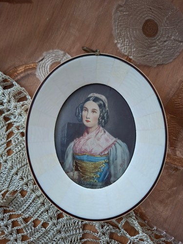 Miniatur lupenmalerei helene - lupenmalerei,