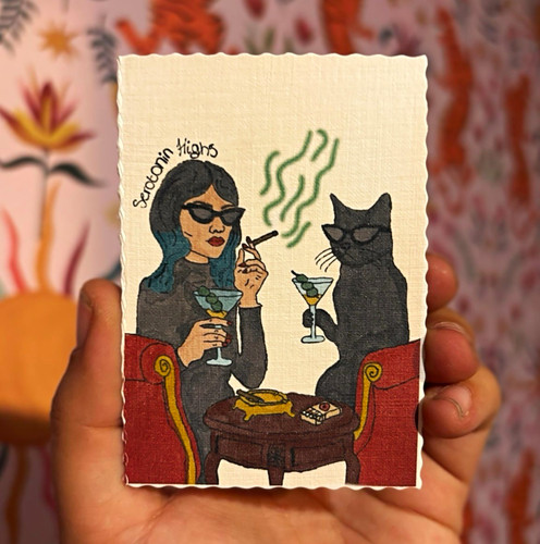 Aceo serotonin highs miniatur - aceo,