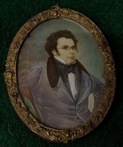 Miniaturmalerei franz schubert - miniaturmalerei,