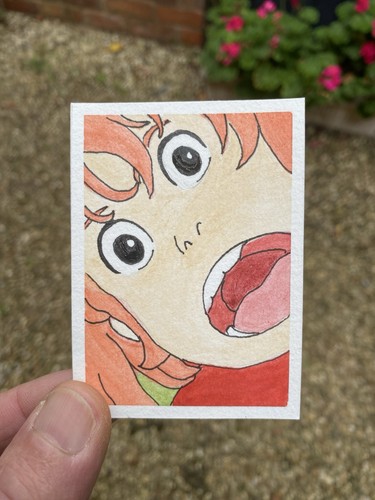 Aceo aquarell gemalt auf - gemalt, 300