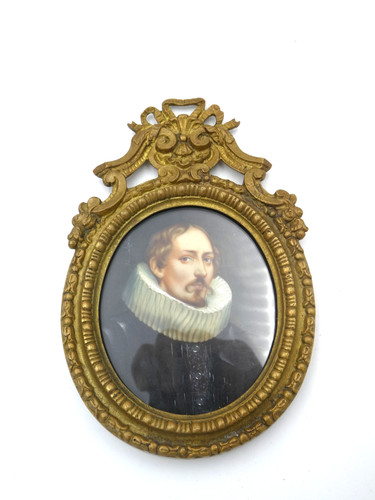 Miniatur malerei signiert ida - miniatur,