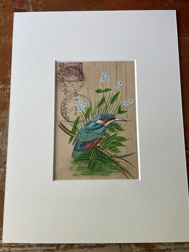Miniaturmalerei vogel indisch - vogel,