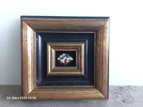 Miniatur bild glasmalerei - miniatur,