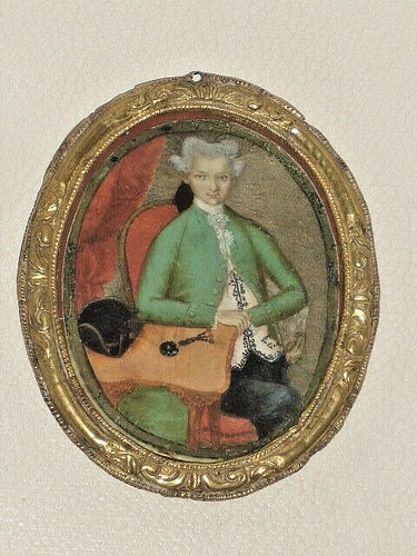 Antike miniatur malerei - antike, 18