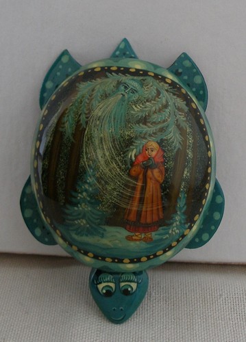 Miniaturmalerei lackdose - miniaturmalerei.,