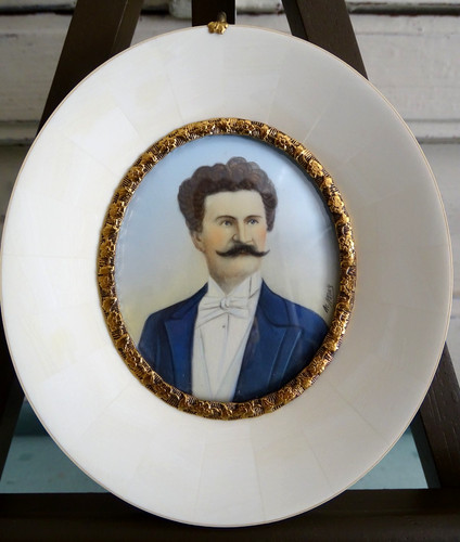 Miniatur malerei lupenmalerei - miniatur,