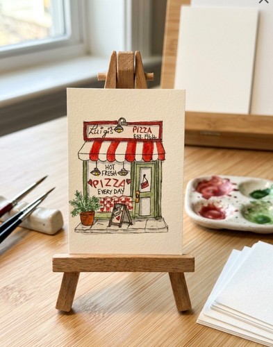 Aceo original aquarell - original,