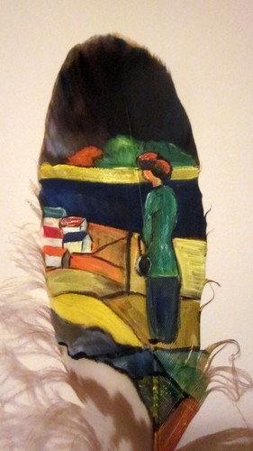 Miniaturkunst gemälde mit - miniaturkunst,
